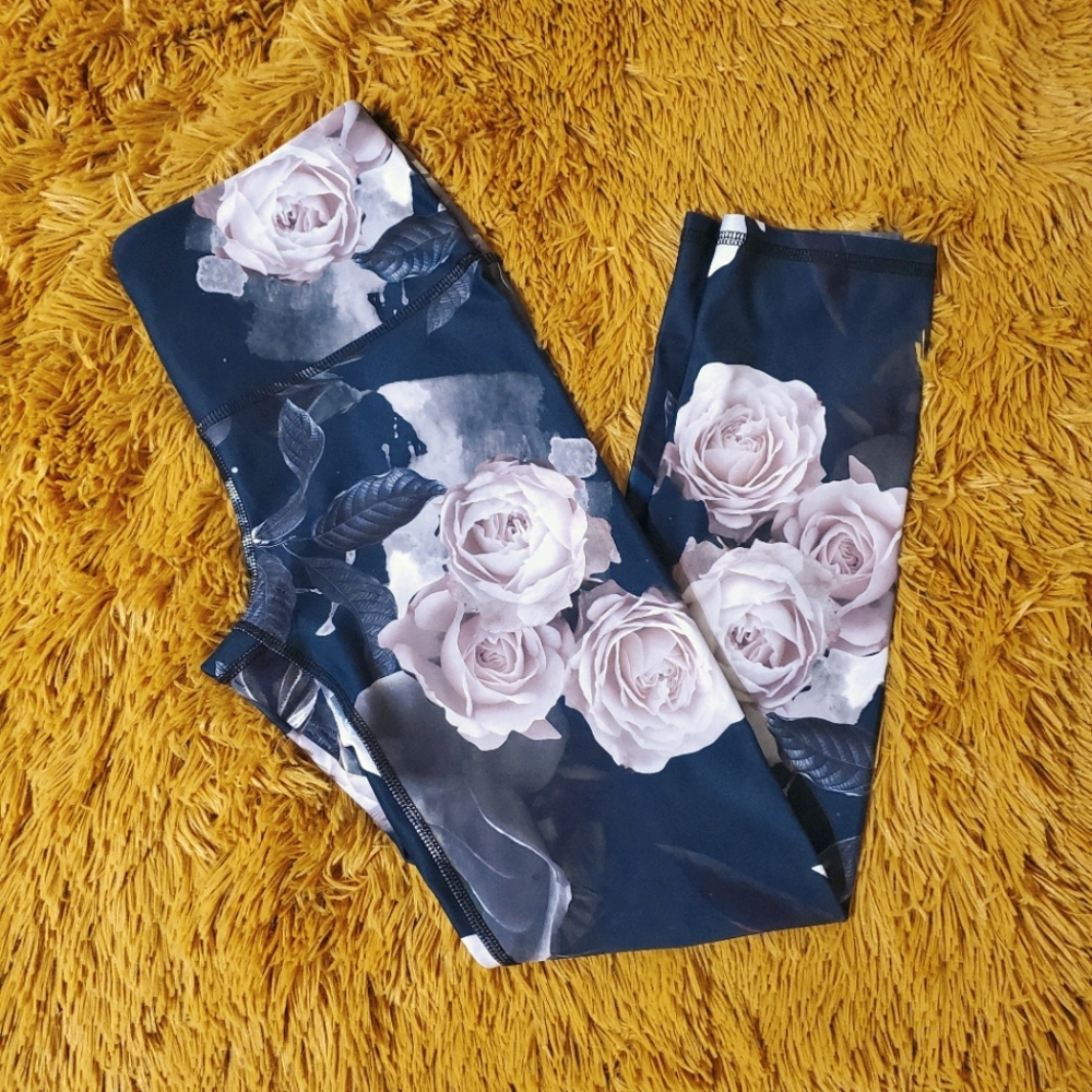 Floral leggings